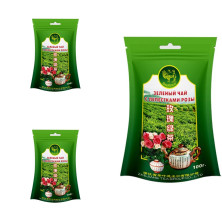 Чай зеленый листовой Верблюд Роза, м/у, 100 г (комплект 3 шт.) 8504592