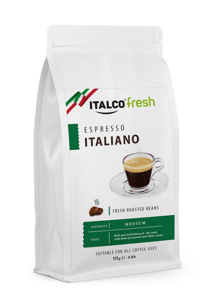 Italco Fresh Арабика 100% (Espresso Italiano) 175 г зерно (20)