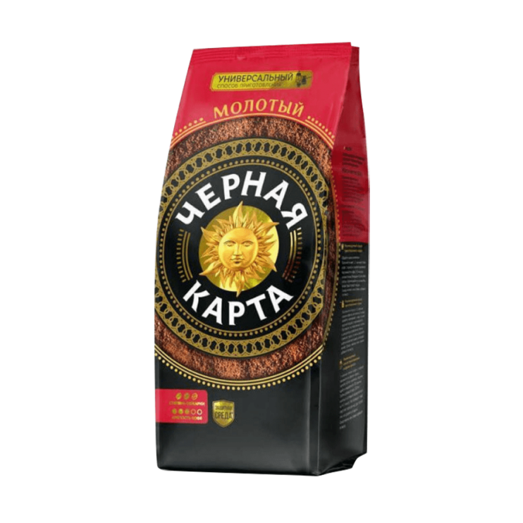 Кофе молотый Черная карта, м/у, 500 г 6000384