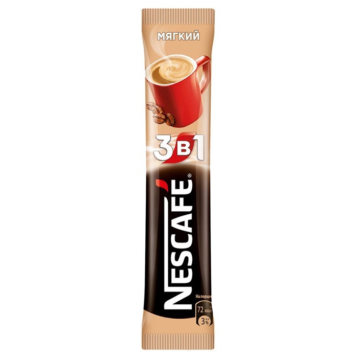 Nescafe "3 в 1" мягкий 14,5 гх 20 шт. (20)