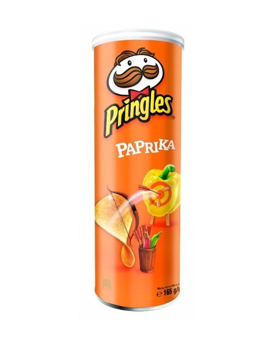 Pringles картофельные,Паприка,165 г (19)/48