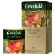 Чай зеленый в пакетиках для чашки Greenfield Peach Mellow, 25*1,8 г