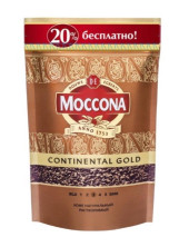 Кофе сублимированный Moccona Continental Gold (Моккона Континентал Голд), м/у, 75 г