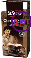 Кофе LA FESTA Cappuccino Шоколадный 10 пак.* 12,5 гр (комплект 6 шт.) 0000372