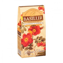 Basilur Волшебные фрукты "Малина и шиповник" 100 г, черн., картон (12) (70190)