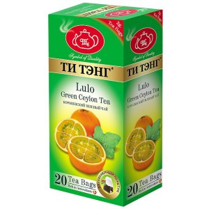 Чай зеленый в пакетиках для чашки Ти Тэнг Lulo, 20*2 г