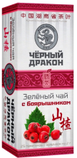 Чай зеленый Черный Дракон с боярышником, 25 пак.*2 г 0720410