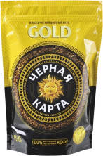 Кофе растворимый Черная карта Gold, м/у, 150 г 7590685