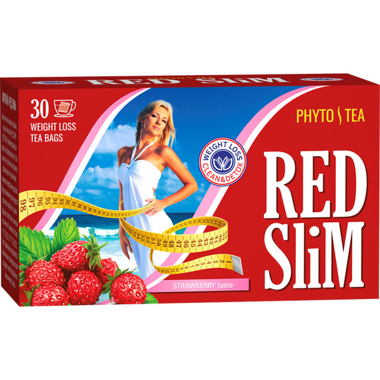 Fitera Ред Слим со вкусом Земляники 30 пак.*2 г (64)