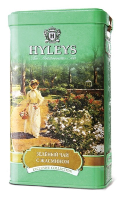 Hyleys Англ.Зеленый с жасмином 125 г ж/б (20) Ш