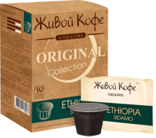 Кофе в капсулах Nespresso Живой Ethiopia Sidamo, 10*6 г
