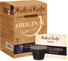 Кофе в капсулах Nespresso Живой Original Columbia Bogota, 10*6 г
