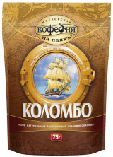 Кофе растворимый Московская кофейня на паяхъ Коломбо, м/у, 75 г