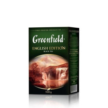 Чай черный листовой Greenfield English Edition (Гринфилд Инглиш Эдишн), 100 г