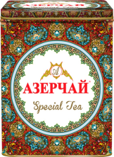 Чай черный листовой Азерчай Special с красным узором, ж/б, 200 г