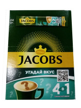 Кофейный напиток Jacobs 4 в 1 Угадай вкус (Mystery Taste), м/у, 24х14 гр.