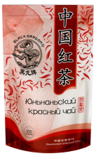 Чай красный листовой Черный Дракон юньнаньский, 100 г 0720199