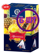 Черный дракон пирамидки черный Тропикано 20 пак.*2 г  (комплект 6 шт.) 0725712