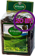Чай черный листовой Азерчай Кубань, м/у, 200 г (комплект 20 шт.) 6820584
