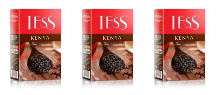Чай черный листовой Tess Kenya (Тесс Кения), гран. 200 г (комплект 3 шт.) 6012501