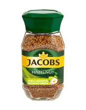 Кофе растворимый Jacobs Hazelnut, стеклянная банка, 95 г 1779803