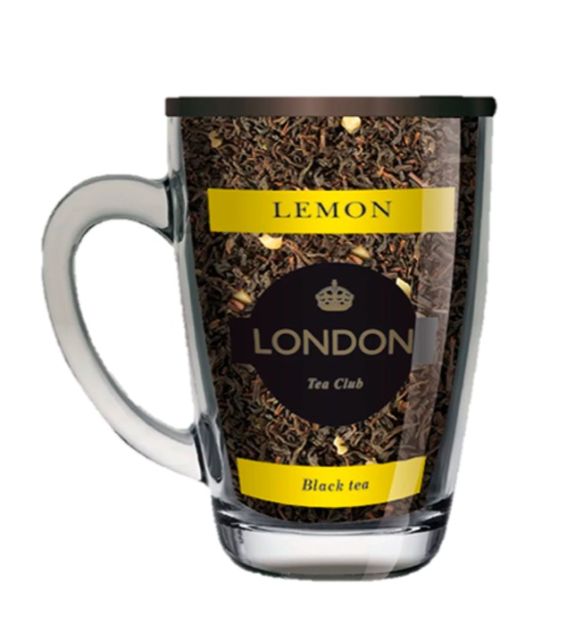 London Tea Club в Кружке,черный байховый "Лимон",70 г (20)
