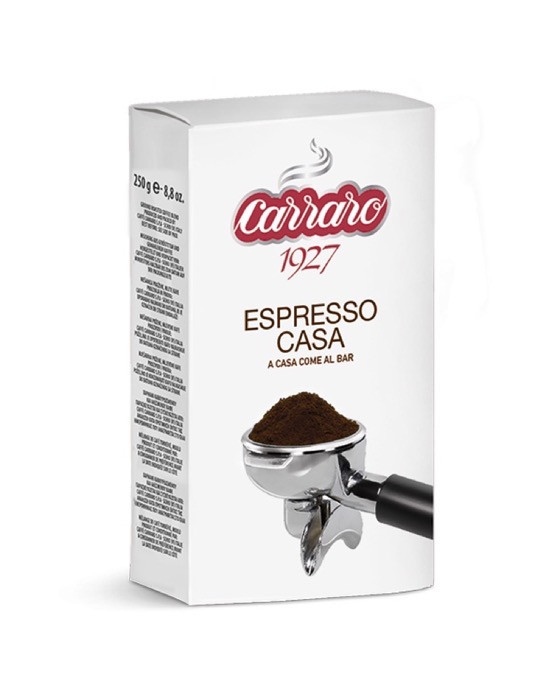 Кофе молотый Carraro Espresso Casa (Карраро Эспрессо Каса), 250 г