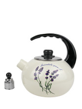 Эмалированный чайник со свистком 2,5 л. 062363