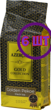 Чай черный Azercay tea Gold collection Pekoe, 250 гр (комплект 6 шт.) 2761602