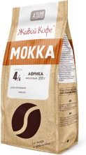 Кофе молотый Живой Мокка, 200 г