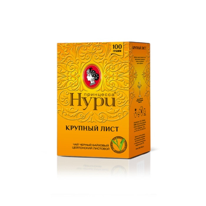 Чай черный Принцесса Гита ГОСТ 32573-2013, 100 г