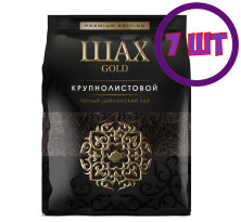 Чай черный Крупнолистовой ШАХ Голд, м/у 400г. (комплект 7 шт.) 6017223