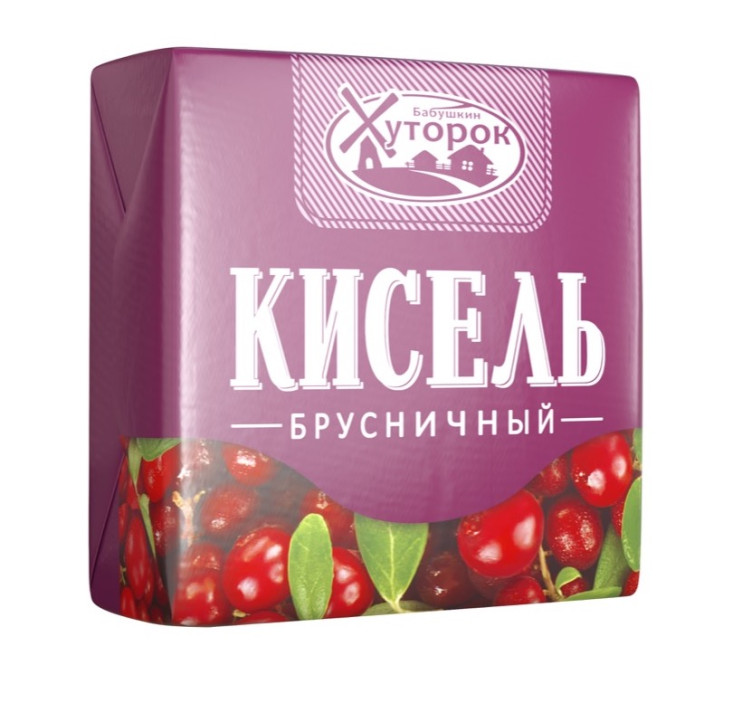 Кисель Брусника 180 г брикет (20)