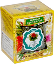 Конфуций (миксы) Сердце дракона 60 гзеленый стекло (4)