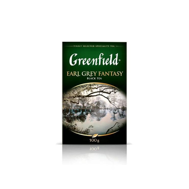 Чай черный листовой фруктовый бергамот Greenfield Earl Grey Fantasy (Гринфилд Эрл Грей Фэнтази), 100