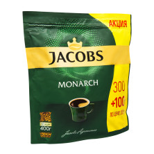 Кофе растворимый Jacobs Monarch сублимированный, пакет, 400 г 1776932