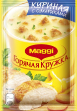 Суп Maggi куриный с сухариками, 19г.
