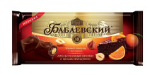 Объединенные Кондитеры Шоколад Бабаевский с начинкой Апельсиновый брауни и цел.фундуком ,165 г (9)