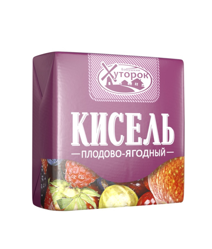 Кисель Плодово-ягодный 180 г брикет (20)
