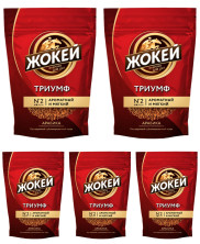 Кофе растворимый Жокей Триумф, м/у, 280 г (комплект 5 шт.) 6008269