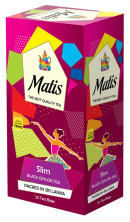 Чай черный в пакетиках для чашки Матис Slim, 25*2 г