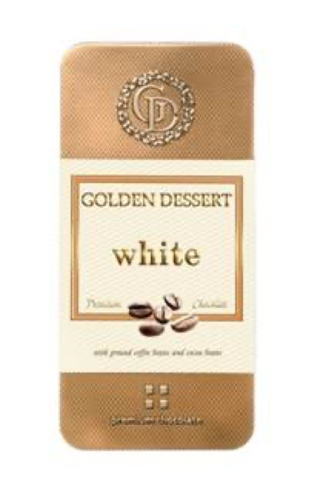 Golden Dessert Golden Dessert белый с молот.кофейн.зернами и какао бобами 100 г, ж/б (10)