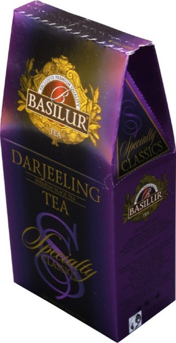 Basilur Избранная классика "Дарджилинг" 100 г,черн., картон (24) (70774)
