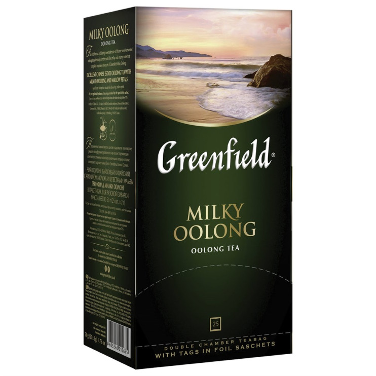 Greenfield Milky Oolong  чай зеленый в пакетиках 25 шт