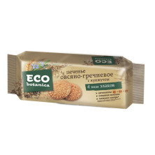 Объединенные Кондитеры Печенье ECO-BOTANICA Овсяно-гречневое с Кунжутом 280 г (15)