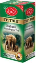 Чай черный в пакетиках для чашки Ти Тэнг Ruhuna, 25*2,5 г
