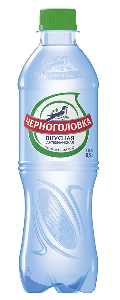 Черноголовка Вода Черноголовка минеральная газ. 0,5 л, ПЭТ (12) (4801091)