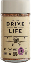 Кофе растворимый Живой Drive for Life Extra Strong, банка, 100 г