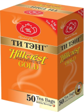 Чай черный в пакетиках для чашки Ти Тэнг Hillcrest Gold, 50*2,5 г