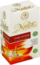 Чай черный в пакетиках для чашки Nadin Граф Орлов, 25*2 г